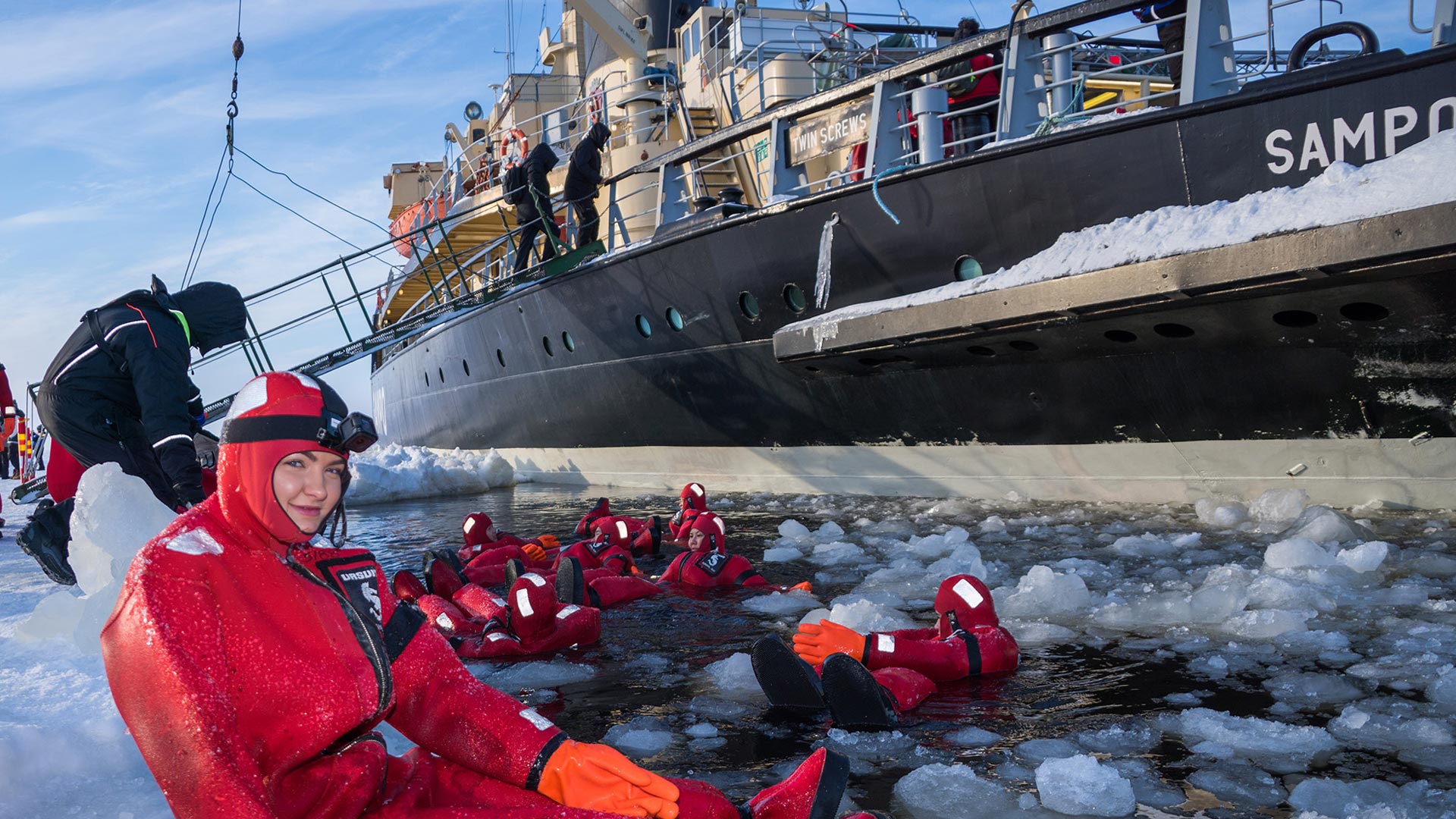 icefloating - icebreaker cruise on icebreaker Sampo